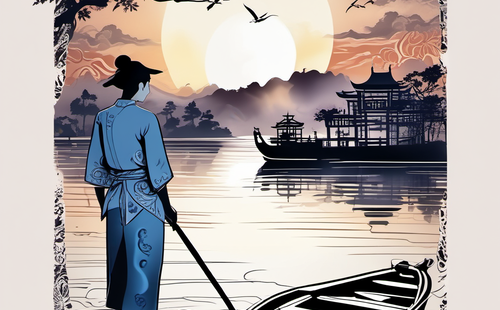 How can I tell the story of me and Chinese characters in 500 words?