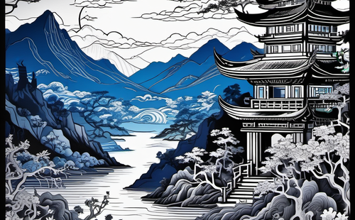How can I design a hand-drawn newspaper on the origin of Chinese characters?