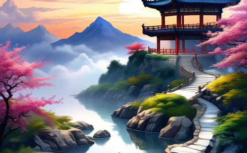 How can one improve their Mandarin level by learning Chinese characters through storytelling?