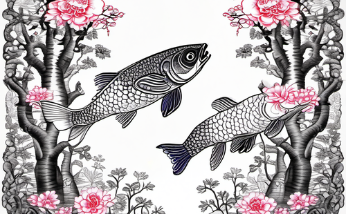 How has the Chinese character for 'fish' evolved?