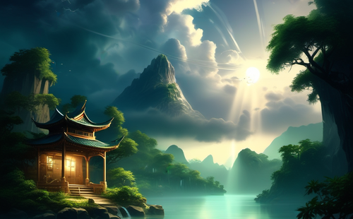 How has the character for 'rain' evolved in Chinese?