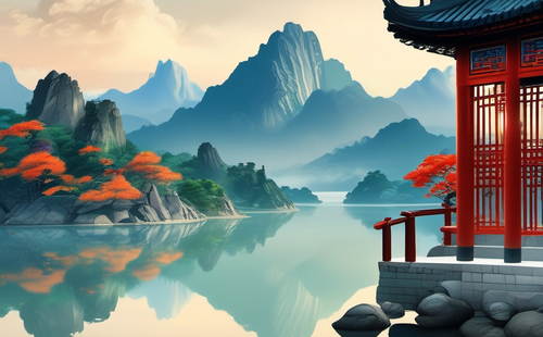 How to detail the evolution of Chinese characters in a PPT?