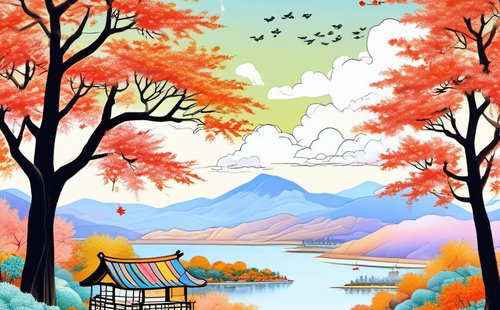 What are some suggestions for a theme related to pasting Spring Festival couplets with simple line drawings?