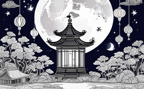 What are the characteristics of lantern riddles during the Mid-Autumn Festival?