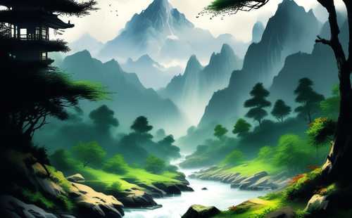 What character is guessed in the riddle 'Rain falls on the horizontal mountain'?