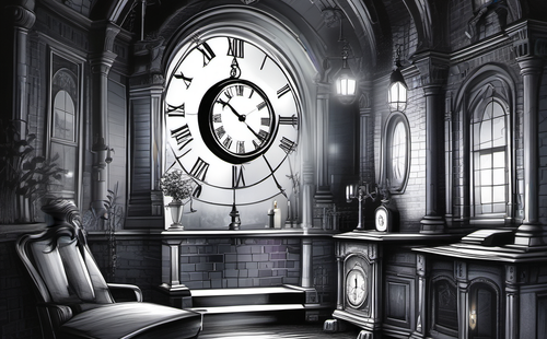 What is a riddle about the clock?
