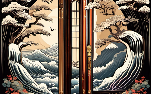 What is a riddle about the door?