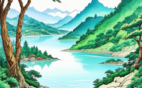 What is the three-character riddle of Lake Tai?