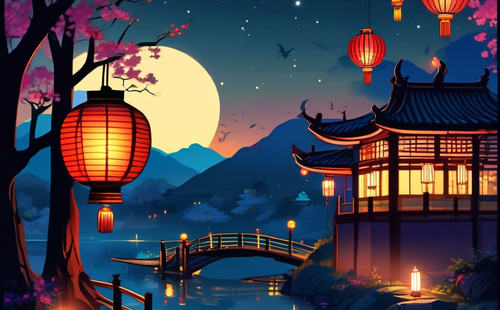 Can you provide riddles about the Lantern Festival?