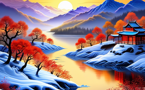 Could you share a story about Chinese characters in 100 words?