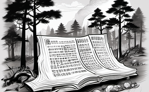 How can I create a handcrafted newspaper on the evolution of Chinese characters?