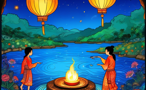 How is lantern riddle guessing conducted during the Mid-Autumn Festival?