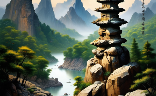 What works of couplets did Huang Wenbin create?