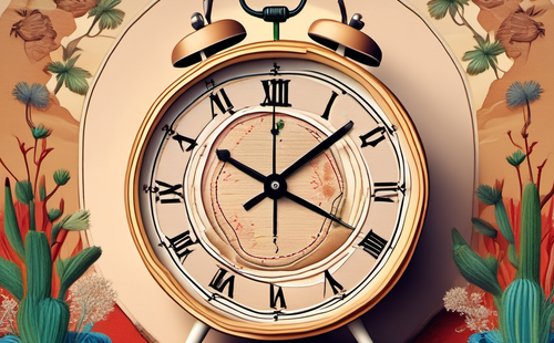 Why shouldn't you put your alarm clock on the nightstand according to a joke brain teaser?